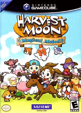 Harvest Moon - Magical Melody (Player's Choice) box cover front